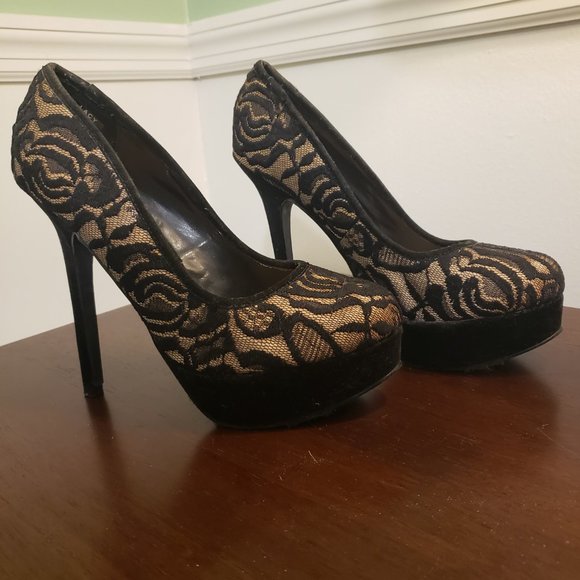 Mix No. 6 Shoes - Mix N0 6 Platform Heels - Size 8.5